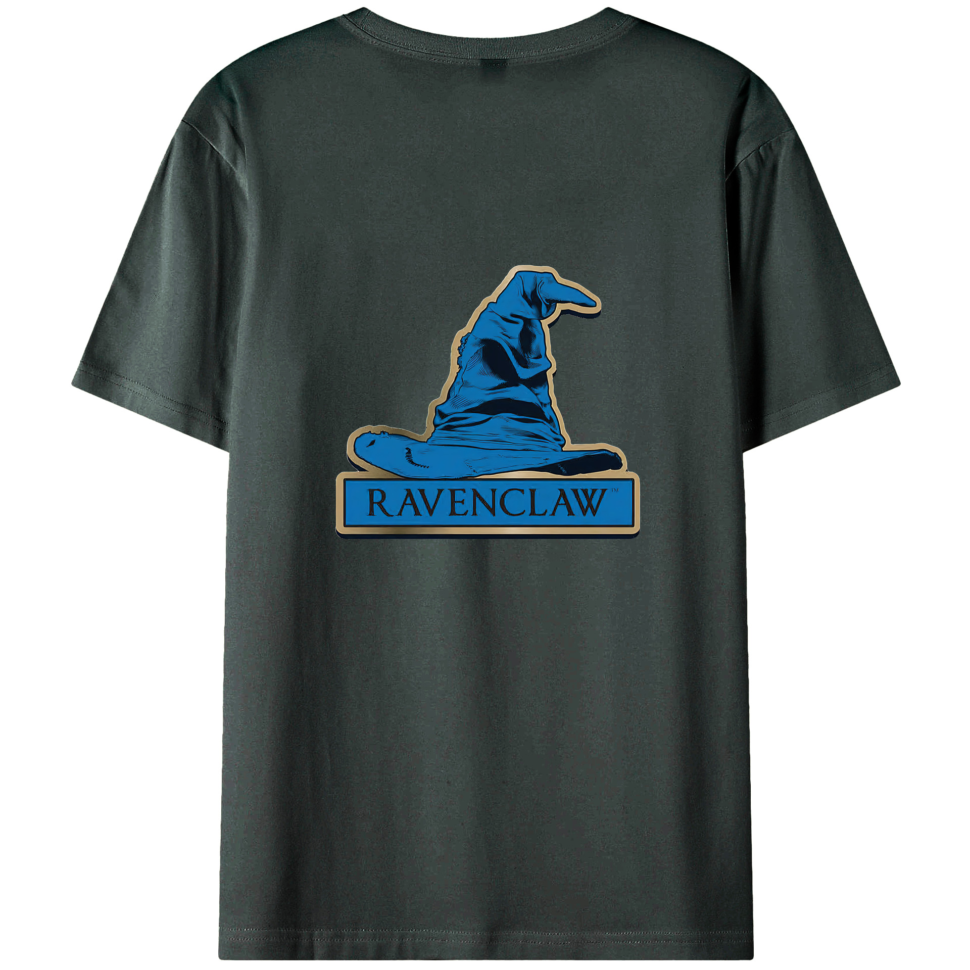 （画像用） Harry Potter ハリー・ポッターシリーズ 綿100％ メンズ半袖Tシャツ（バックプリント） 通気性